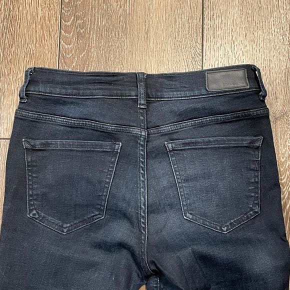 Express Dark Wash High Rise Jeans - Picture 3 of 9